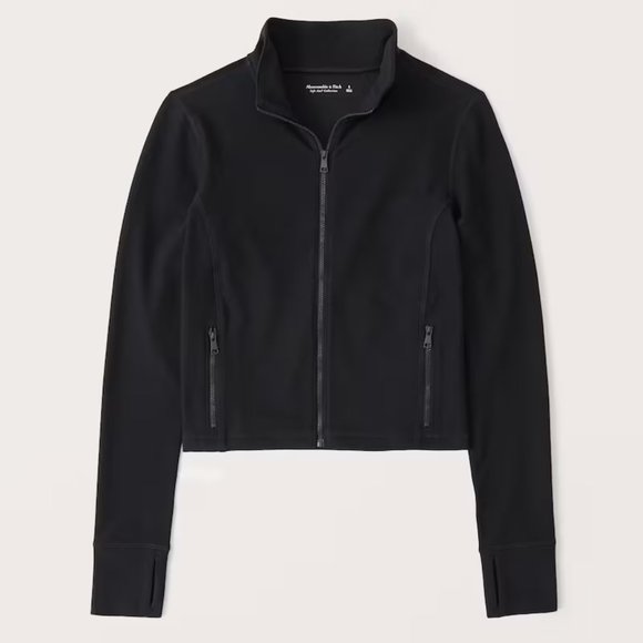 Abercrombie & Fitch Contour Full-Zip Sweatshirt - Picture 1 of 4